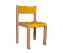 krzesło Pina żółte